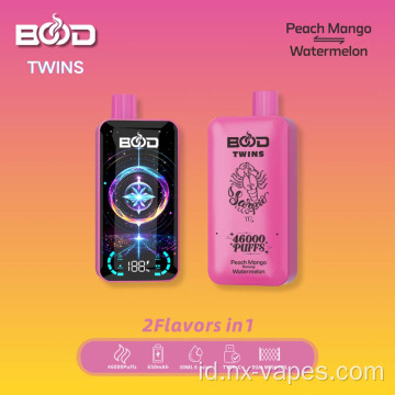Harga grosir Bood Twins 46000 Puffs